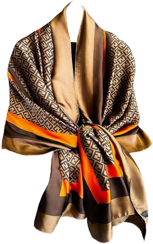 Hioyiwse Shawl Scarf For Women Lightweight Scarves Floral Pattern Formal Evening Dressesformal Shawl Summer Wraps