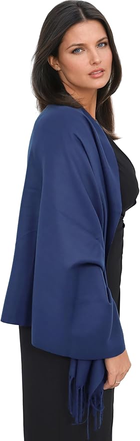 Ocomfly 100% Pashmina Scarf for Women - Premium Womens Scarves - Gift Boxed - Shawls or Wraps - Ultra Soft and Warm