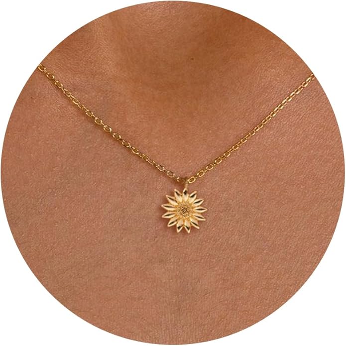 Gold Necklace for Women-14k Gold Plated Infinity Necklace Star Of David Necklace Evil Eye Cross Pendants Heart Dainty Gold Necklace For Women