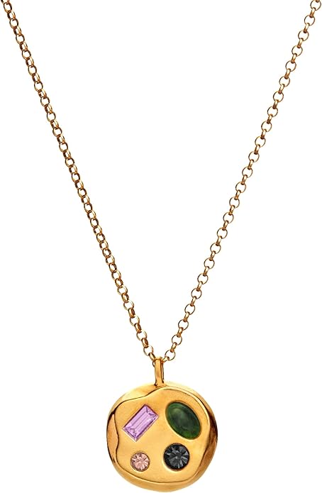 Birthdate 14k Gold Necklace for Women - 16-20in Adjustable 14 Karat Gold Chain with Lobster Clasp - Cadenas de Oro 14k Puro Para Mujer, Ladies Jewelry Birthstone
