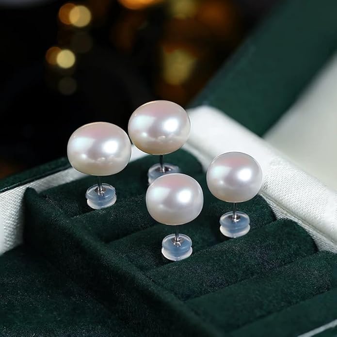 Gifts for Womem mom her girlfriend grandma on Christmas Day Mothers Day Gifts Valentines Anniversary birthday gifts love pearl earrings for women