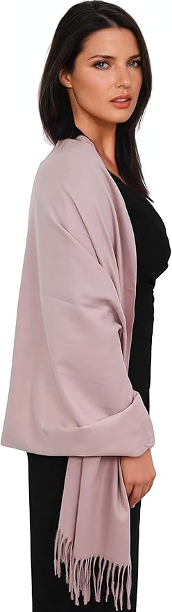 Ocomfly 100% Pashmina Scarf for Women - Premium Womens Scarves - Gift Boxed - Shawls or Wraps - Ultra Soft and Warm