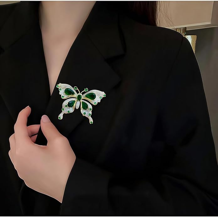 la luen Brooch Pins For Women Fashion Elegant Brooches Lapel Badges Coat Sweater Scarves Shawl Dress Accessory Wedding Party Prom Jewelry