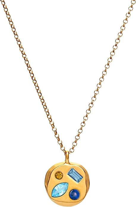 Birthdate 14k Gold Necklace for Women - 16-20in Adjustable 14 Karat Gold Chain with Lobster Clasp - Cadenas de Oro 14k Puro Para Mujer, Ladies Jewelry Birthstone