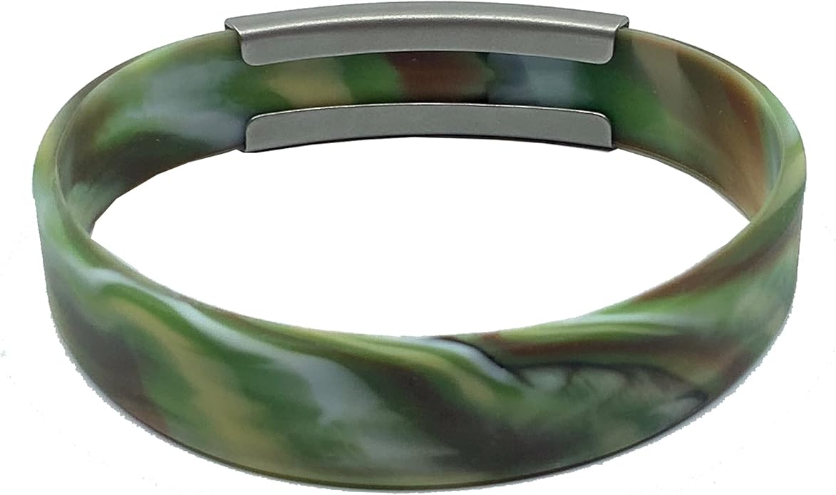 Personalized Medical Alert Bracelet for Men & Women – Custom Engraved Waterproof Silicone Wristband with Stainless Steel ID Plate – Medical ID Bracelet for Allergies, Conditions, ICE Info & Emergency Card