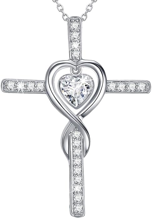 Dorella Love Infinity Christmas Jewelry for Women Birthday Gifts Wife Mom December January Birthstones Blue Topaz Garnet and More Stones Jewelry 925 Sterling Silver