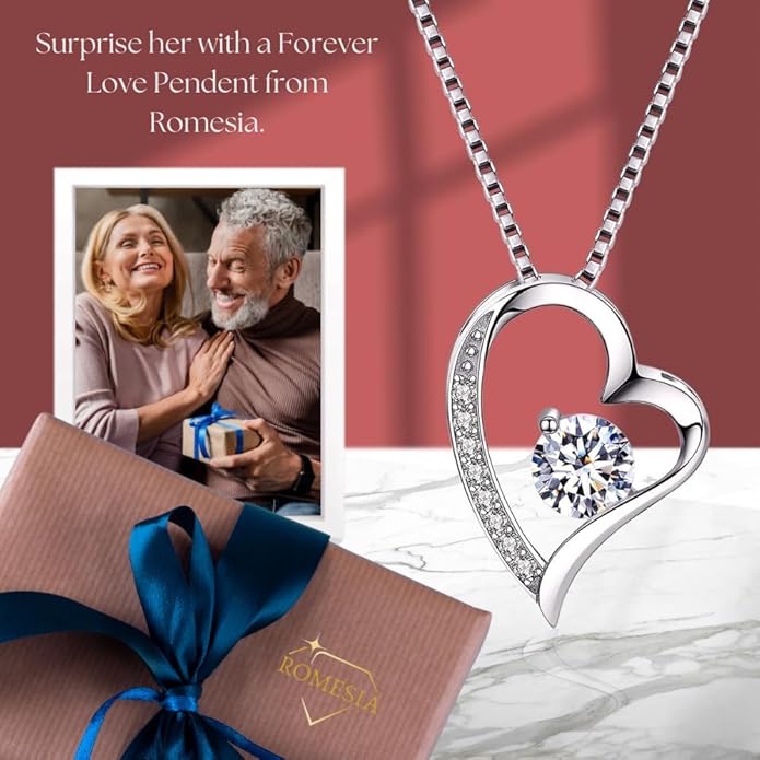 To My Soulmate Necklace For Women, Soul Mate Jewelry for Women, Future Wife Gifts, To My Wife Necklace from Husband, Gifts for Girlfriend, Pendant With Message Card