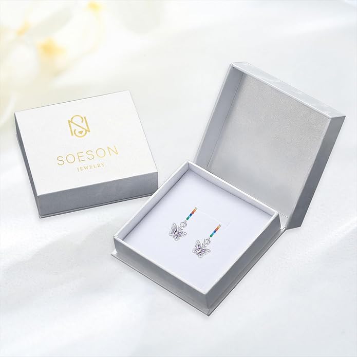 925 Sterling Silver Animals and Plants Dangle Drop Earrings for Women Hypoallergenic Gift for Women Mom Wife Her, Mother’s Day, Birthday, Anniversary