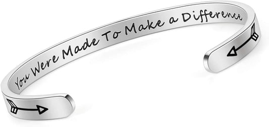 SAM & LORI Personal Bracelets for Teens/Women-Inspirational Jewelry Gifts (Various Designs) for Daughter/Sister/Mom/Friends-Adjustable Bracelet in a Pretty Gift Box