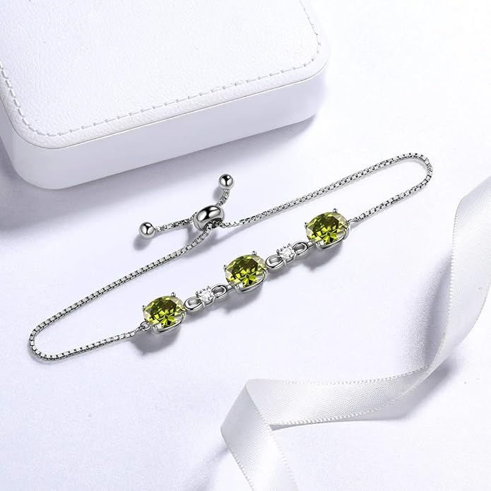 Aurora Tears 925 Sterling Silver 12 Birthstones Necklace/Earring/Ring/Bracelet Women Birthstone Pendant Crystal Fashion Birthday Jewelry Christmas Gift for Girls Women