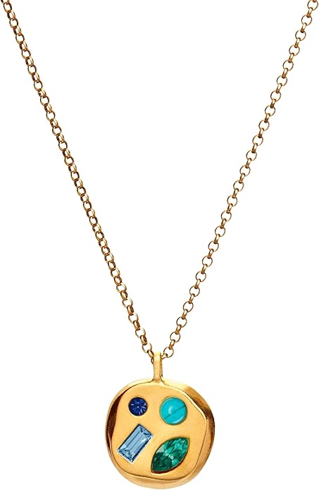 Birthdate 14k Gold Necklace for Women - 16-20in Adjustable 14 Karat Gold Chain with Lobster Clasp - Cadenas de Oro 14k Puro Para Mujer, Ladies Jewelry Birthstone