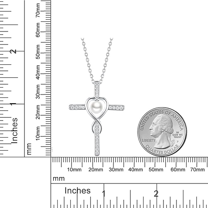 Dorella Love Infinity Christmas Jewelry for Women Birthday Gifts Wife Mom December January Birthstones Blue Topaz Garnet and More Stones Jewelry 925 Sterling Silver