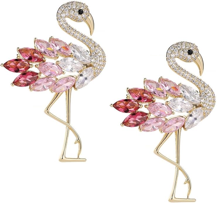 Enamel Brooch Pin For Women Men, Vintage American Flag Crystal Lapel Pin, Christmas Brooch Suit Dress Clips Accessory Gift