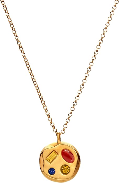 Birthdate 14k Gold Necklace for Women - 16-20in Adjustable 14 Karat Gold Chain with Lobster Clasp - Cadenas de Oro 14k Puro Para Mujer, Ladies Jewelry Birthstone