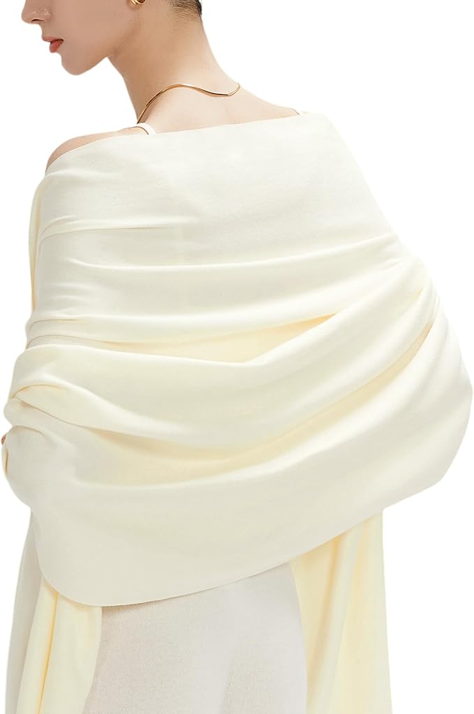 maamgic Women's Winter Scarf Soft Warm Scarf for Women Cozy Shawl Wraps for Women Lightweight Pashmina Style Wrap