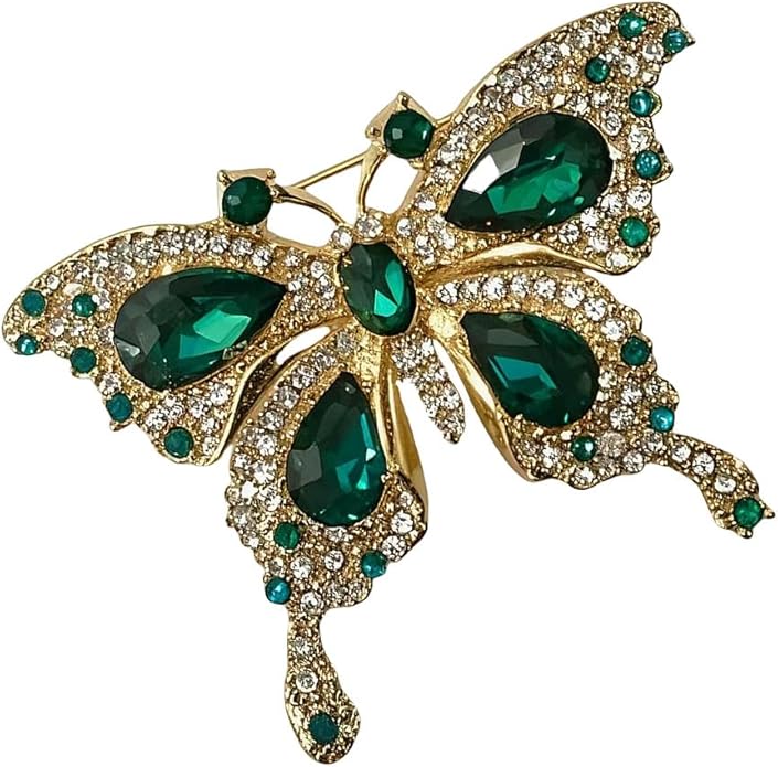 la luen Brooch Pins For Women Fashion Elegant Brooches Lapel Badges Coat Sweater Scarves Shawl Dress Accessory Wedding Party Prom Jewelry