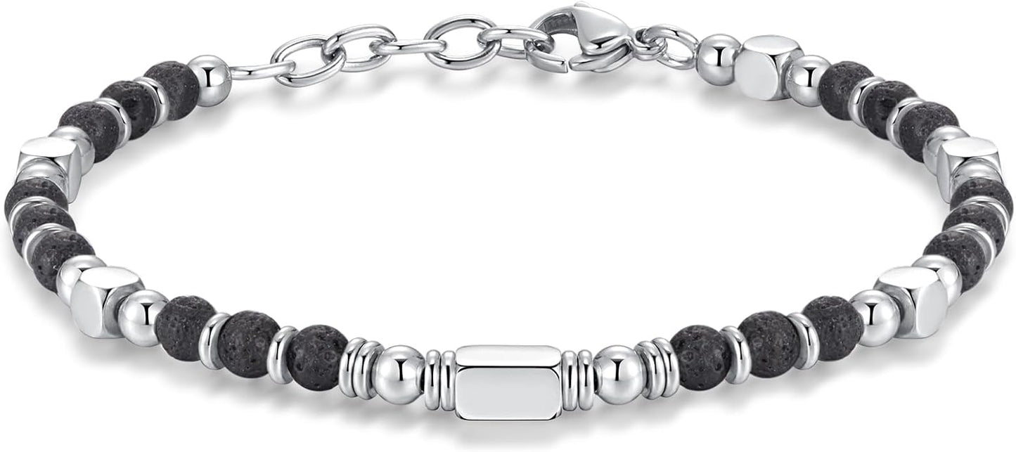 Beaded Bracelets for Women - Silver and Gold Boho Bracelets, Trendy Jewelry Gifts for Lover, Mom, Friends