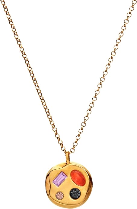Birthdate 14k Gold Necklace for Women - 16-20in Adjustable 14 Karat Gold Chain with Lobster Clasp - Cadenas de Oro 14k Puro Para Mujer, Ladies Jewelry Birthstone