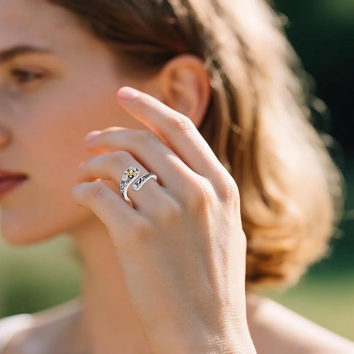 Spoon Ring Sterling Silver Vintage Spoon Ring Jewelry Gifts for Women