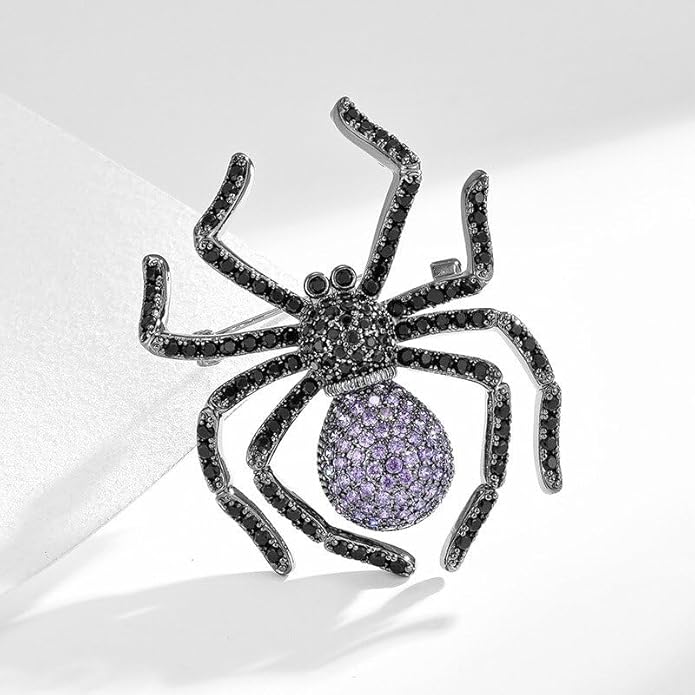 Animal Brooch for Women Girls 18k Gold Plated Animal Brooch Pin Rhinestone Animal Brooch Lapel Pin Jewelry Thanksgiving Day Birthday Wedding Gifts for Mom Wife