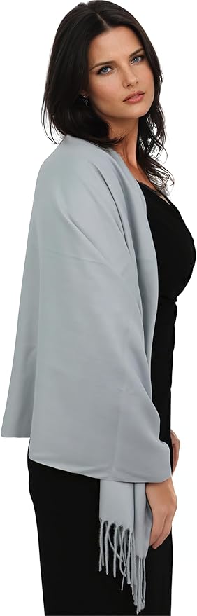 Ocomfly 100% Pashmina Scarf for Women - Premium Womens Scarves - Gift Boxed - Shawls or Wraps - Ultra Soft and Warm