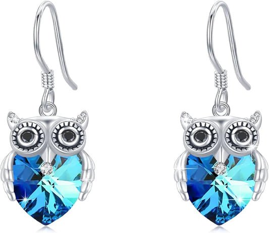 925 Sterling Silver Animals and Plants Dangle Drop Earrings for Women Hypoallergenic Gift for Women Mom Wife Her, Mother’s Day, Birthday, Anniversary