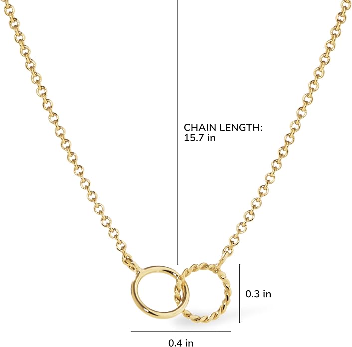 Ana Luisa Pendant Necklaces for Women - 14K Gold Plated and Silver Rhodium Necklace - Pearl, Heart, Circle, Moonstone, Gemstone, Knot Charm Styles - Hypoallergenic, Dainty, Trendy Layering Necklaces