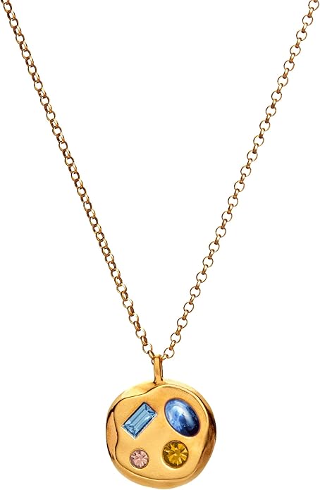 Birthdate 14k Gold Necklace for Women - 16-20in Adjustable 14 Karat Gold Chain with Lobster Clasp - Cadenas de Oro 14k Puro Para Mujer, Ladies Jewelry Birthstone