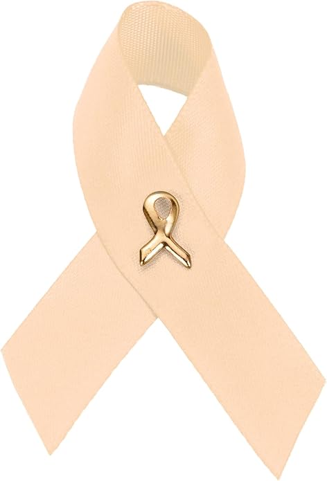 1/2/5/10/25/50/100pcs Satin Awareness Ribbon Pins (Pick your color), for Cancer & Disease Awareness, Bulk Quantities for Fundraising, Events, Gift Giving