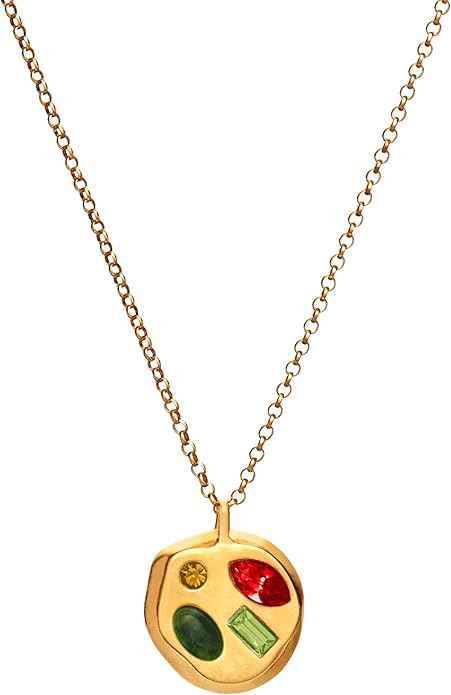 Birthdate 14k Gold Necklace for Women - 16-20in Adjustable 14 Karat Gold Chain with Lobster Clasp - Cadenas de Oro 14k Puro Para Mujer, Ladies Jewelry Birthstone