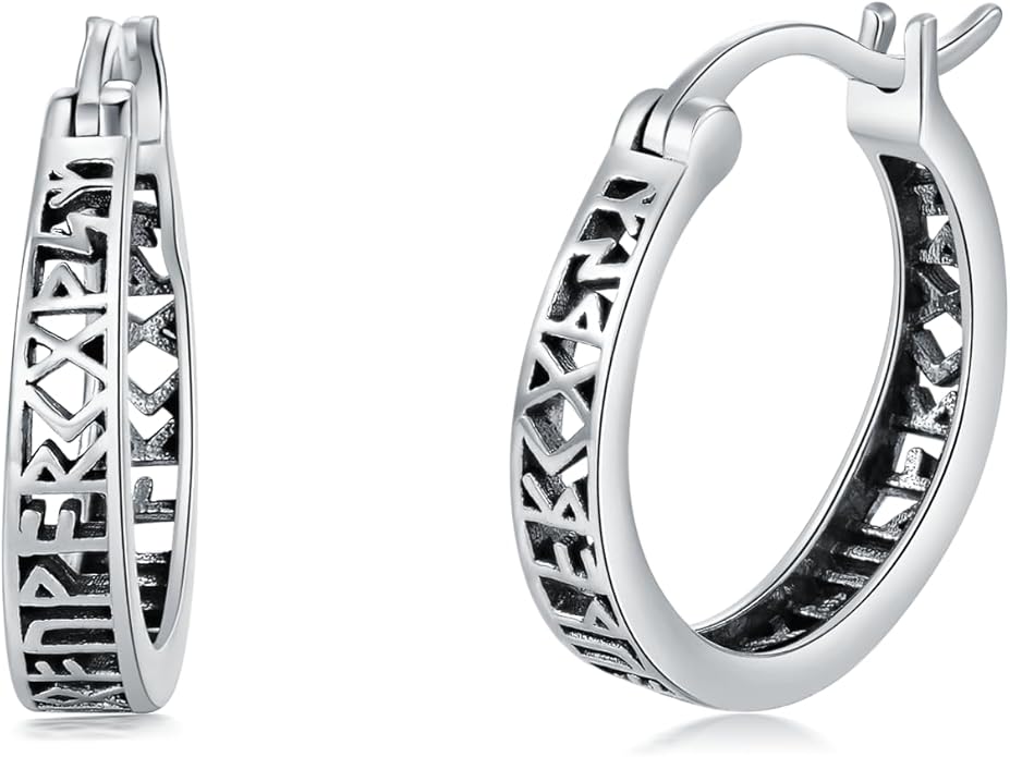 Sterling Silver Hoop Earrings Small Hoop Sun/Leaf/Triangle Huggie Earrings for Women Hypoallergenic