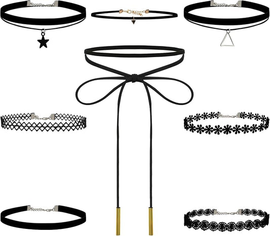 Choker Necklace for Women, Choker Necklaces for Woman, Black Choker, Chokers for Women