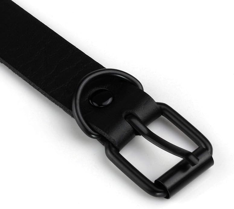 MILAKOO PU Leather Punk Choker Necklaces Circle/Heart Charm Adjustable Collar Necklace for Women