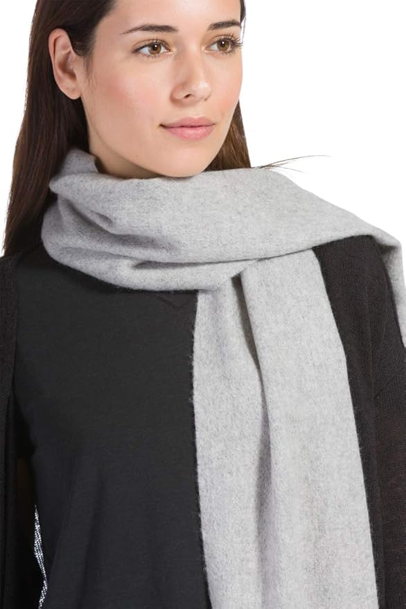 Fishers Finery Women's 100% Pure Cashmere Winter Scarf