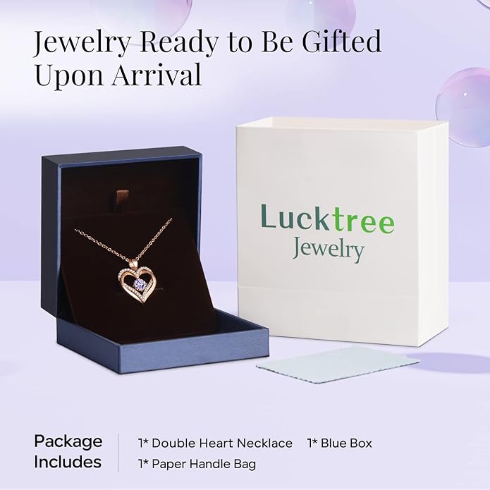 18K Rose Gold Necklaces for Women Birthday Gifts for Women Jewelry for Women Birthday Gifts for Wife Girlfriend Daughter Wife Birthday Gifts for Anniversary Mothers Day Christmas Valentines Gifts