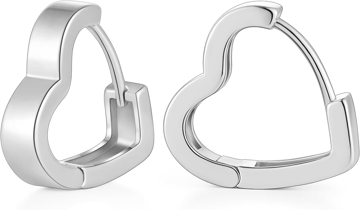 Gacimy Gold Huggie Hoop Earrings for Women 14k Gold Plated, Small Hoop Earrings for Women, 1/2 Inch Yellow Color Earrings for Women