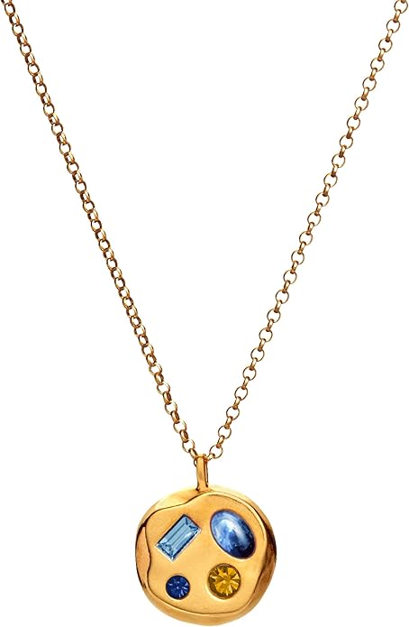 Birthdate 14k Gold Necklace for Women - 16-20in Adjustable 14 Karat Gold Chain with Lobster Clasp - Cadenas de Oro 14k Puro Para Mujer, Ladies Jewelry Birthstone