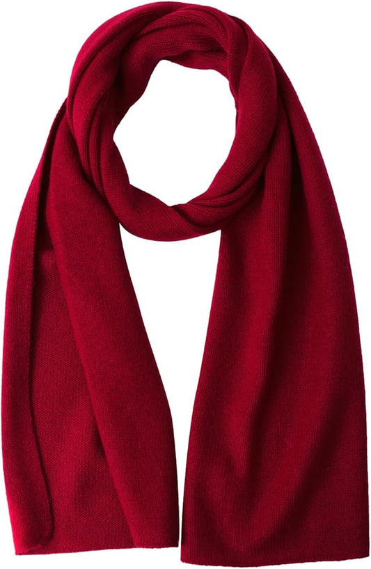 NUOHEMULE Luxury 100% Cashmere Scarf for Women & Men, 59''x10'' Extra Warm Winter Scarf, Blanket Scarves in Premium Gift Box