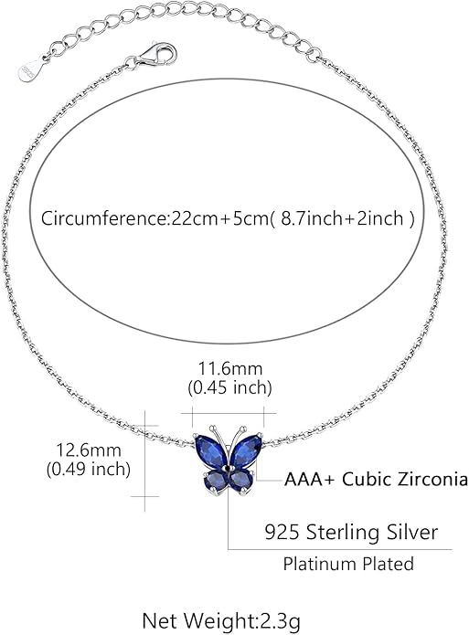 Custom4U Personalized Infinity Ankle Bracelets for Women 925 Sterling Silver Anklet Bracelet Endless Love Symbol Birthstone Charm Adjustable Foot Chain Jewelry Mothers Day Gifts for Mom Wife Women Her