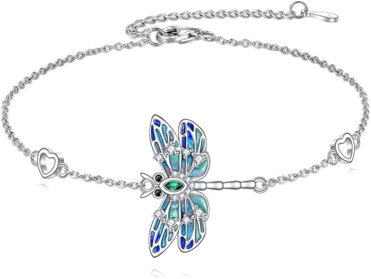 Animal Bracelet for Women 925 Sterling Silver Cat/Dolphin/Turtle/Horse Bracelet Jewelry Gifts
