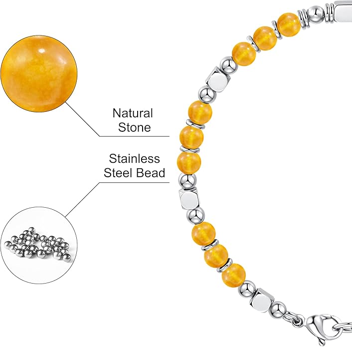 Beaded Bracelets for Women - Silver and Gold Boho Bracelets, Trendy Jewelry Gifts for Lover, Mom, Friends