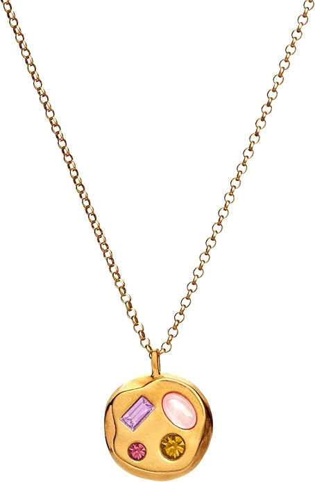 Birthdate 14k Gold Necklace for Women - 16-20in Adjustable 14 Karat Gold Chain with Lobster Clasp - Cadenas de Oro 14k Puro Para Mujer, Ladies Jewelry Birthstone