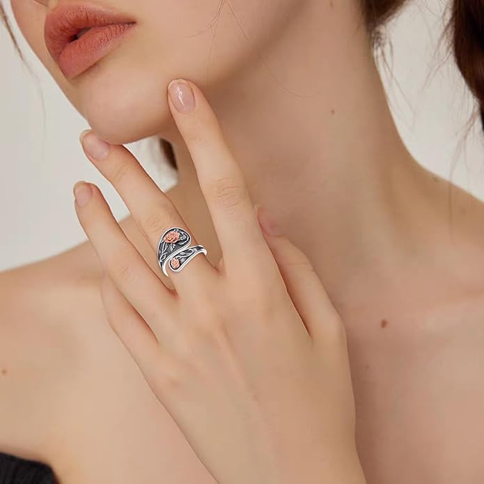 Spoon Ring Sterling Silver Vintage Spoon Ring Jewelry Gifts for Women