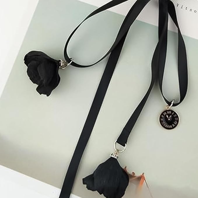 LEEQE Double Face Black Satin Thin Ribbon 1/8 inch X 50 Yards Polyester Black Ribbon for Gift Wrapping Very Suitable for Weddings Party Hair Bow Invitation Decorations and More