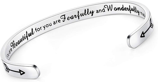 SAM & LORI Personal Bracelets for Teens/Women-Inspirational Jewelry Gifts (Various Designs) for Daughter/Sister/Mom/Friends-Adjustable Bracelet in a Pretty Gift Box