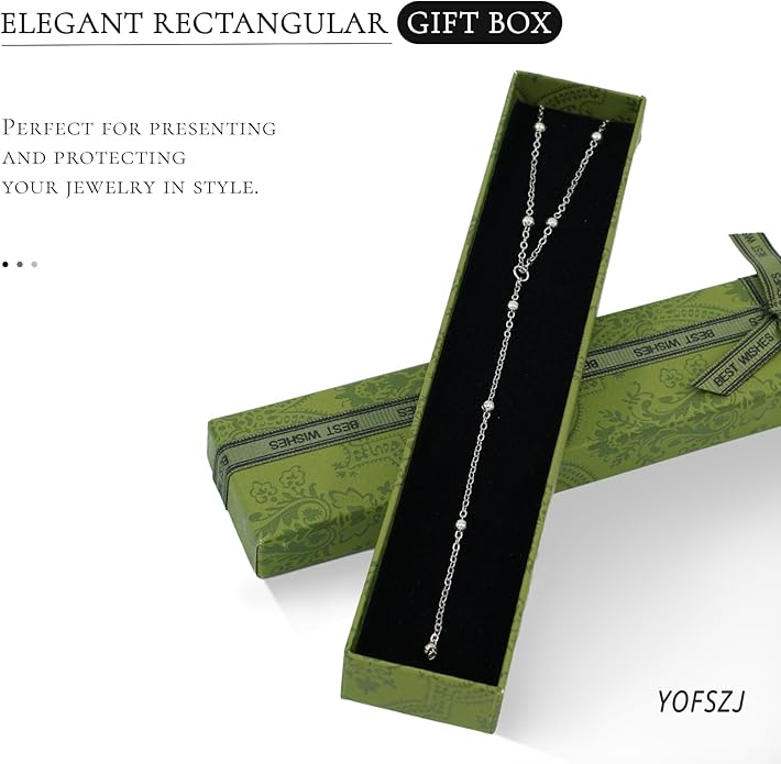 14K Gold Plated Y Necklace for Women – Dainty Lariat Long Pendant Chain, Layered Drop Necklace for V Neck Dress, Simple Sexy Cleavage Jewelry Gifts for Women