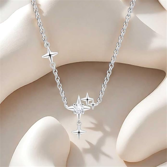 925 Sterling Silver Fashion Pendant Necklace for Women，Fashion Jewelry, 18K Gold Plated， Advanced Retro Series Link Chains ，Basic Multifunctional Accessories Suitable for Multiple Occasions and Daily Wear