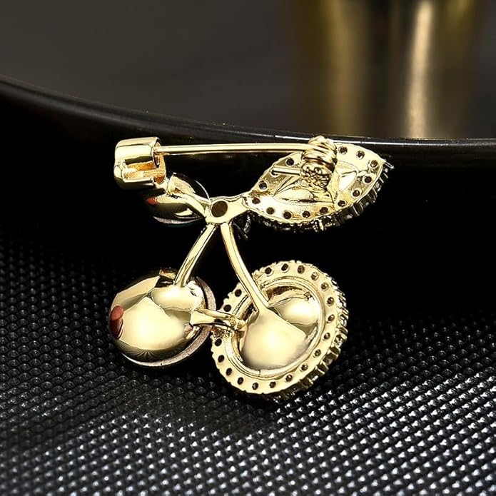 Fashion Flower Brooches for Women Rhinestone Flower Brooches Pins 18k Gold Plated Lapel Pins Jewelry for Girlfriend Wife