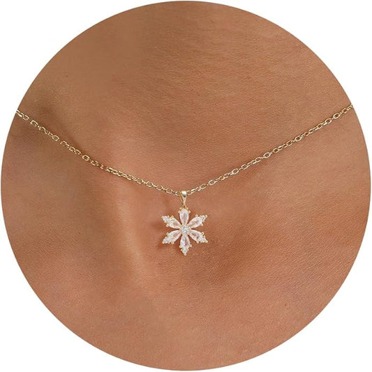 Gold Necklace for Women-14K Gold Plated Bow,Dragon,Shell, Palm Tree, Seahorse, Conch Shell,Sardines, Cowboy Boot,Bat,Bunny Pendant Beachy Jewelry for Women Gifts