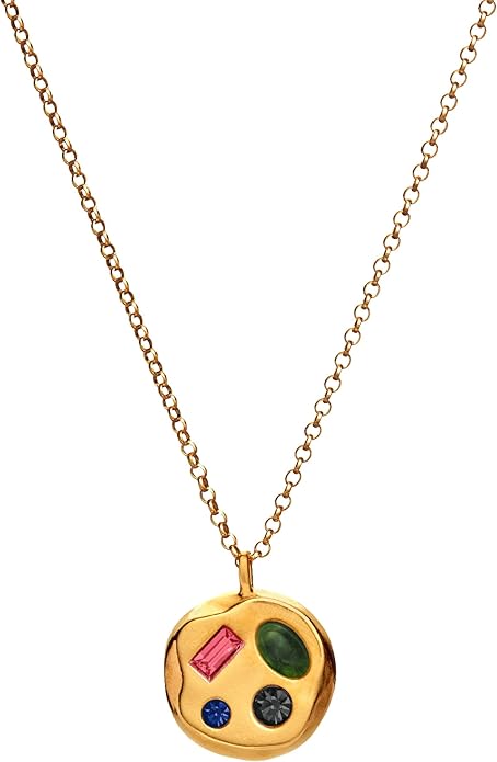 Birthdate 14k Gold Necklace for Women - 16-20in Adjustable 14 Karat Gold Chain with Lobster Clasp - Cadenas de Oro 14k Puro Para Mujer, Ladies Jewelry Birthstone